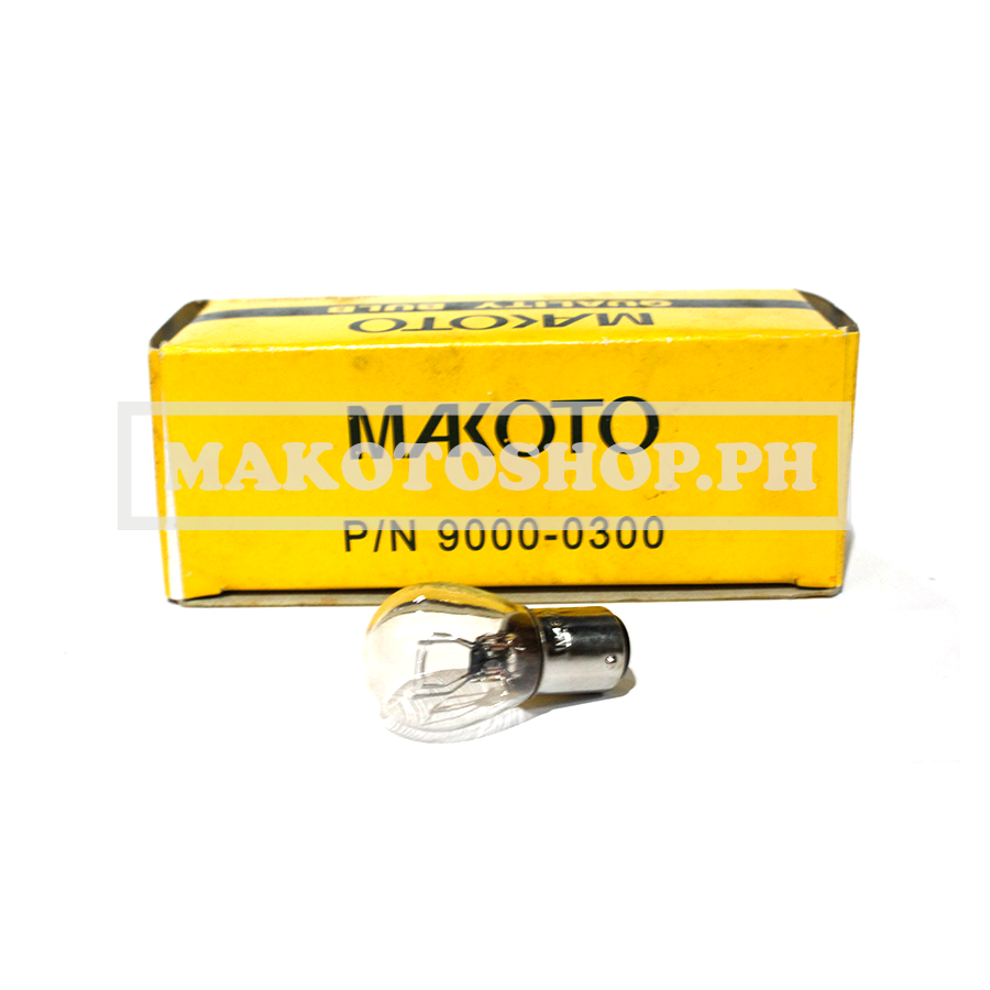 BULB, TAIL LIGHT, 6V/21/3CP(MAKOTO) (MAKOTO)