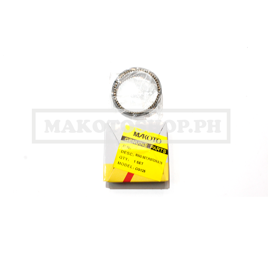 RING SET, PISTON, 0.75 (MK) (CG125)