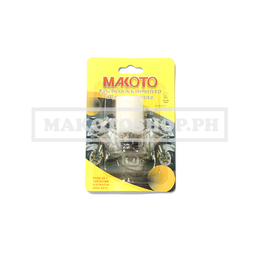 BULB, SUPER RAINBOW 12V 18/18W (MK) (MAKOTO)