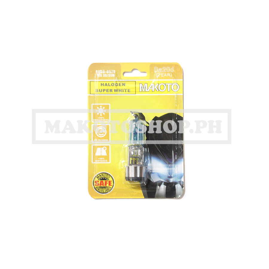 BULB, SUPER WHITE 12V35/35W  (MK) (MAKOTO)