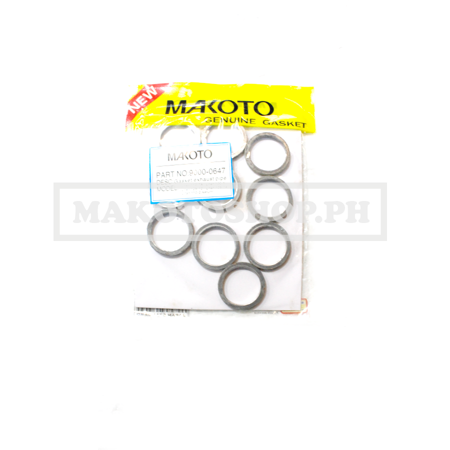 GASKET, EXHAUST PIPE(LF100, LF110, LIFAN, LF1107, LF125, 125-14, MAKOTO) (MAKOTO)