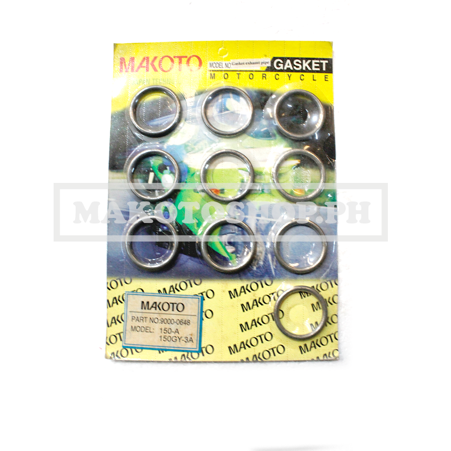GASKET, EXHAUST PIPE(LF150A, LIFAN, 150-GY, MAKOTO) (MAKOTO)