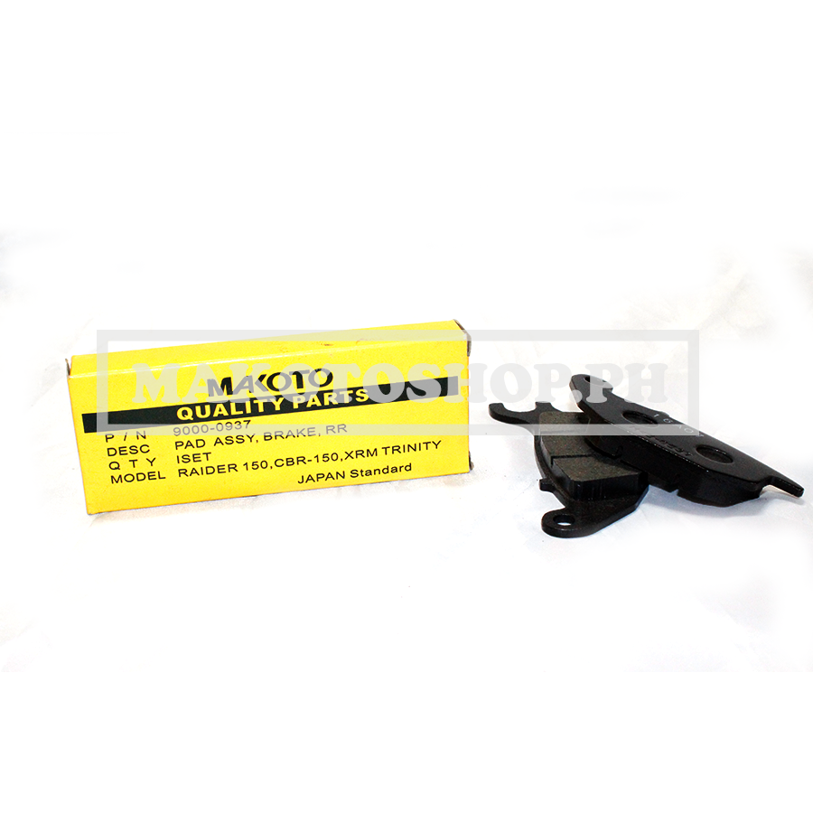 PAD ASSY, BRAKE, RR (MK) (CBR150, RIDER150, XRM TRINITY)