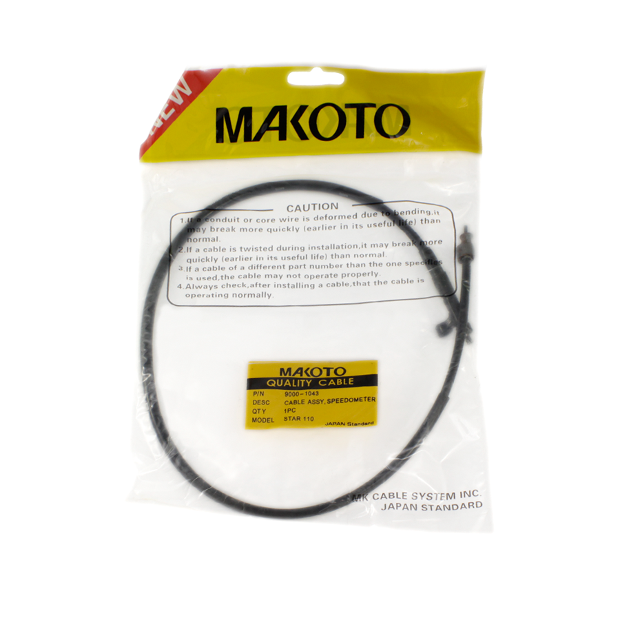 MK Speedometer, Cable Assy (STAR 110) 