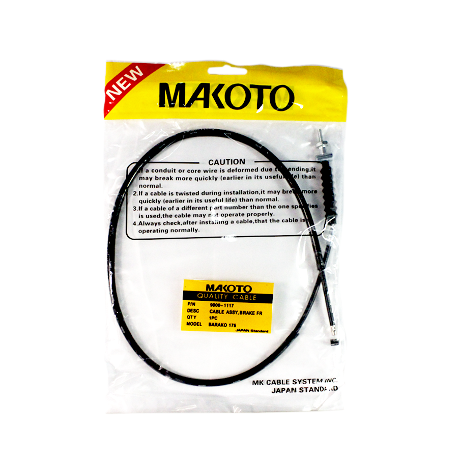 MK Brake Cable, Assy FR (BARAKO 175)