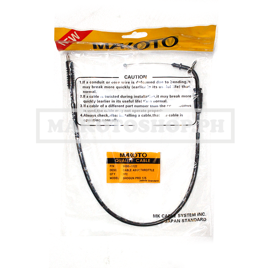 CABLE ASSY, THROTTLE (MK) (SHOGUN PRO 125)