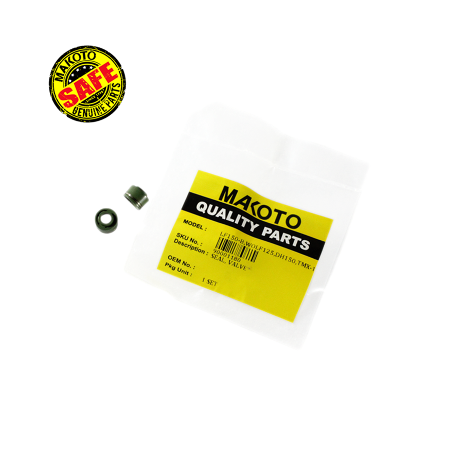 SEAL, VALVE (BLAZE, XS150, BLHAWK, LF150A LIFAN, LF150B, CAFE RACER 152,VPERMAN, GHANA 150) 