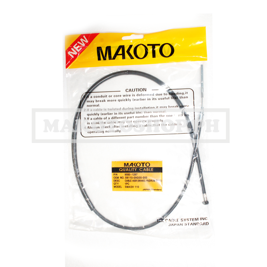 CABLE ASSY, BRAKE, FR (MK) (SMASH 110)
