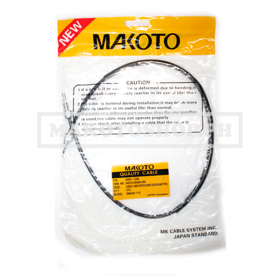 CABLE ASSY, SPEEDOMETER (DRUM TYPE) (MK) (SMASH 110)