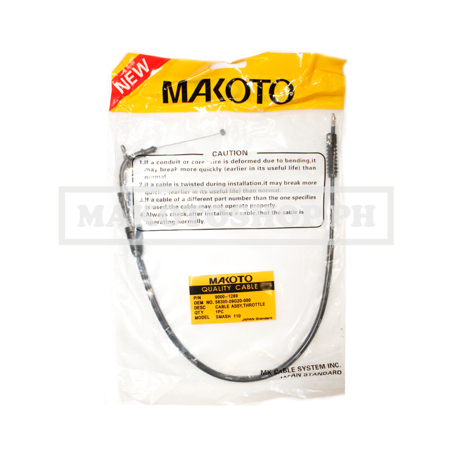 CABLE ASSY, THROTTLE (MK) (SMASH 110)