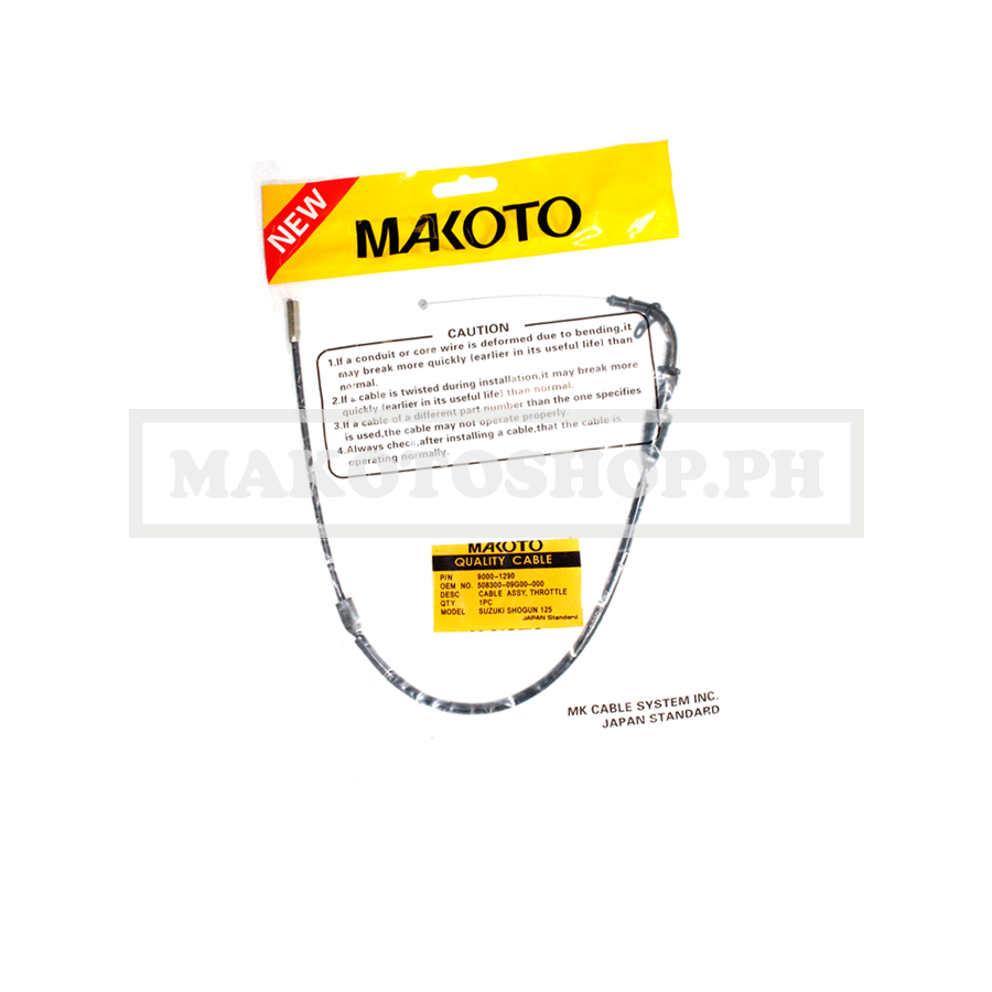 CABLE ASSY, THROTTLE (MK) (SHOGUN PRO 125)