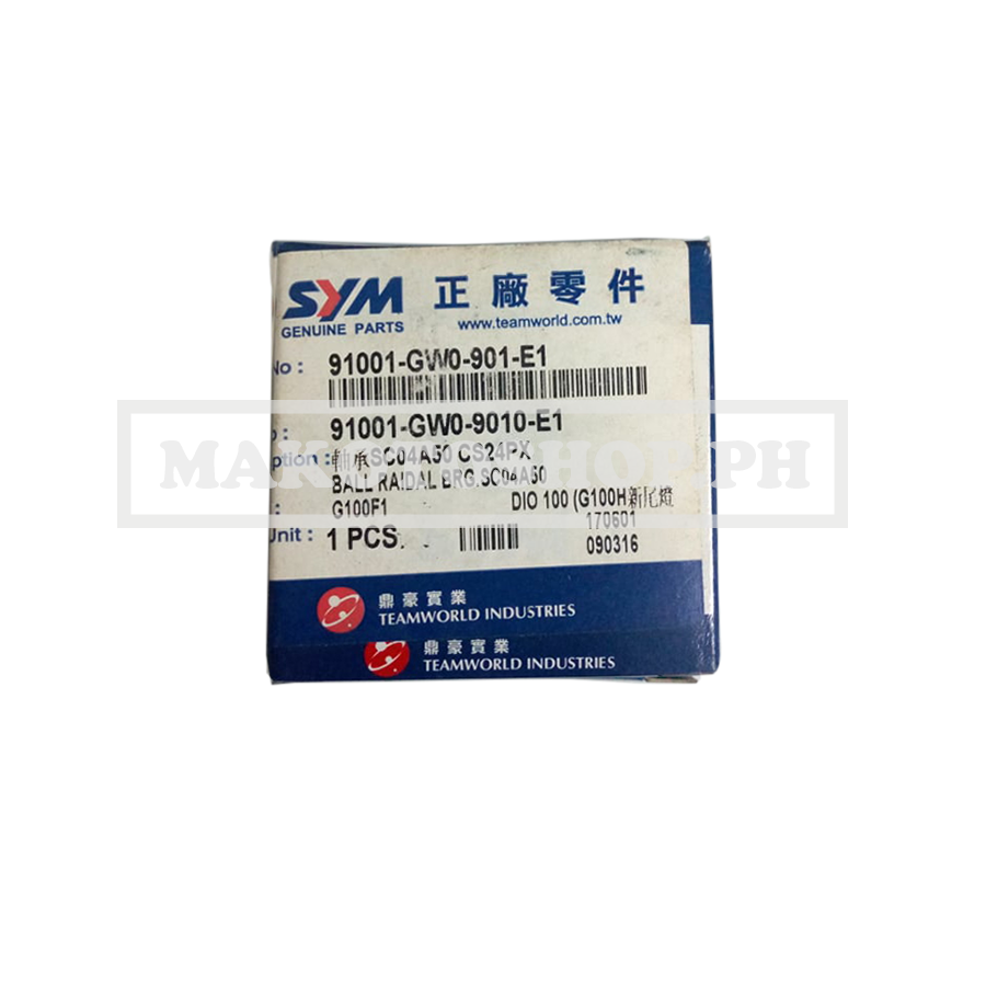 BEARING, RADIAL SC04A50-TPI(MAKOTO)