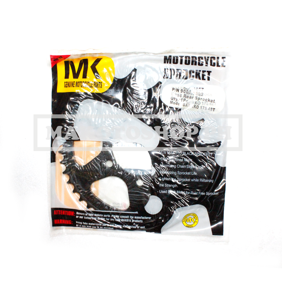 SPROCKET, REAR (48T) (MK) (BARAKO 175)