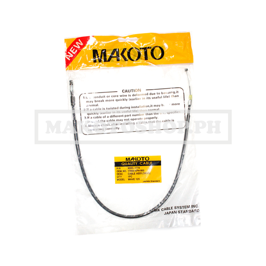 CABLE ASSY, CHOKE (MK) (WAVE125)