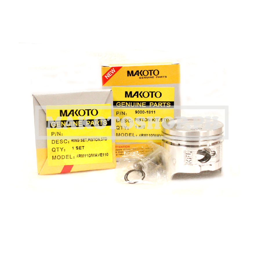PISTON KIT, STD (MK) (WAVE110, XRM110)