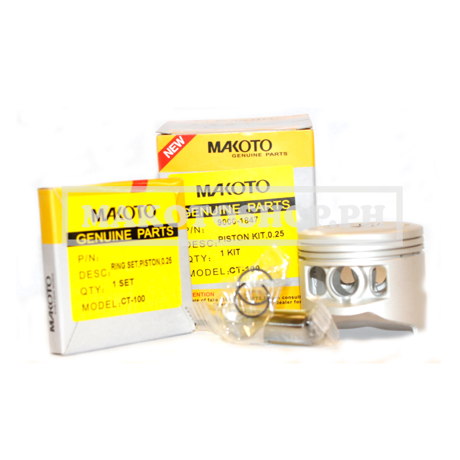 PISTON KIT, 0.25 (MK) (CT100)