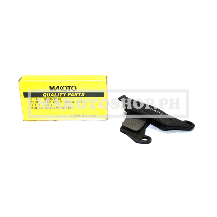 PAD ASSY, BRAKE, FR (MK) (BAJAJ WIND-125)