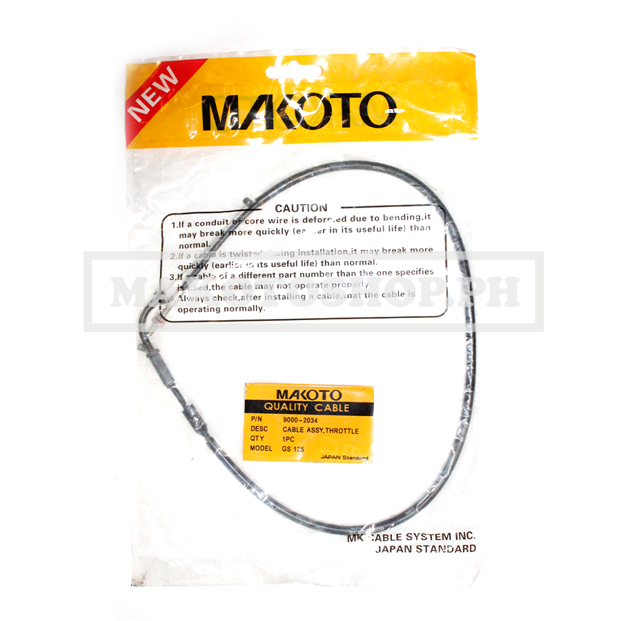 CABLE ASSY, THROTTLE (MK) (GS 125)