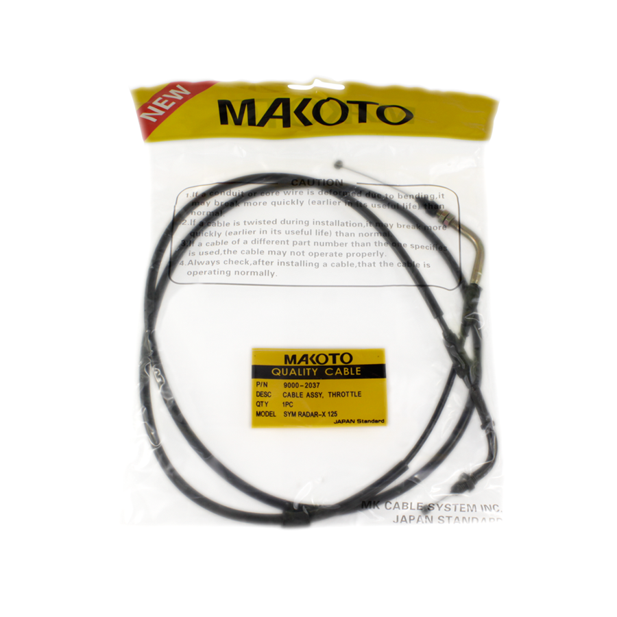 CABLE ASSY, THROTTLE  (RADARX, JET-POWER 125)