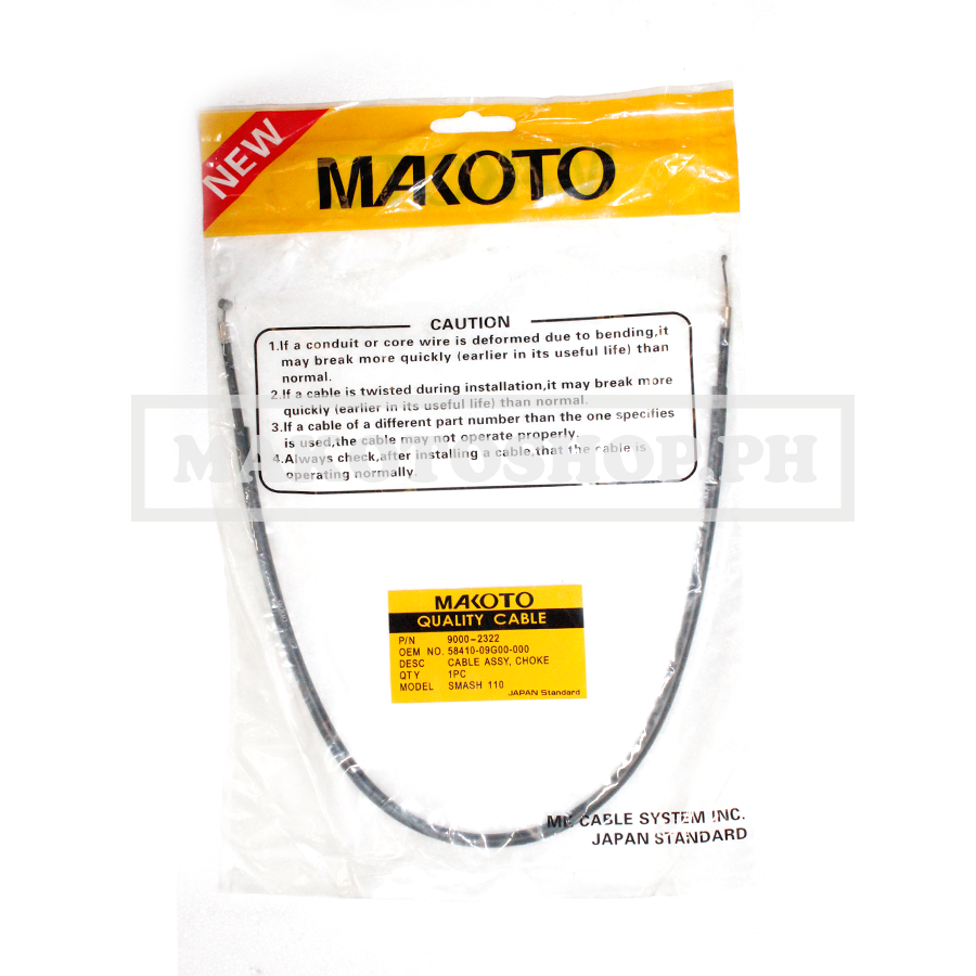 CABLE ASSY, CHOKE (MK) (SMASH 110)