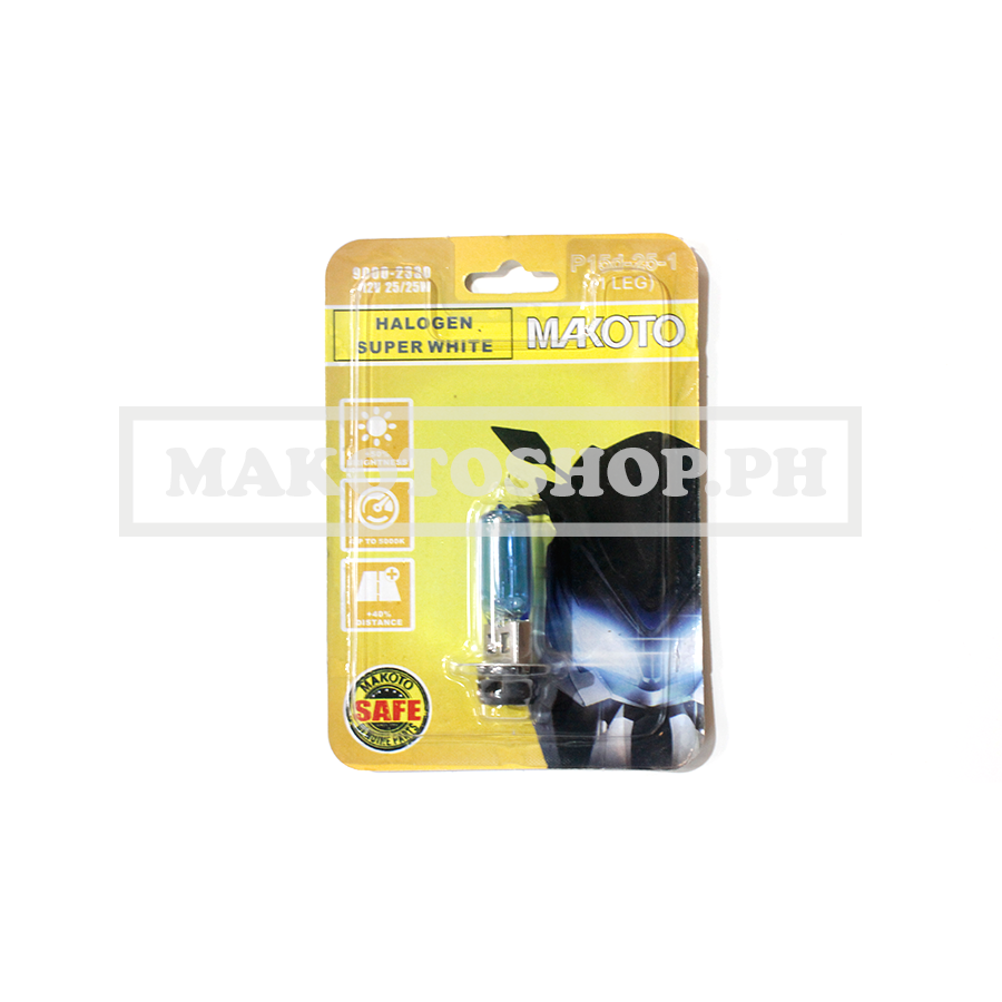 BULB, HEADLIGHT 12V 25/25W SW(MAKOTO) (MAKOTO)