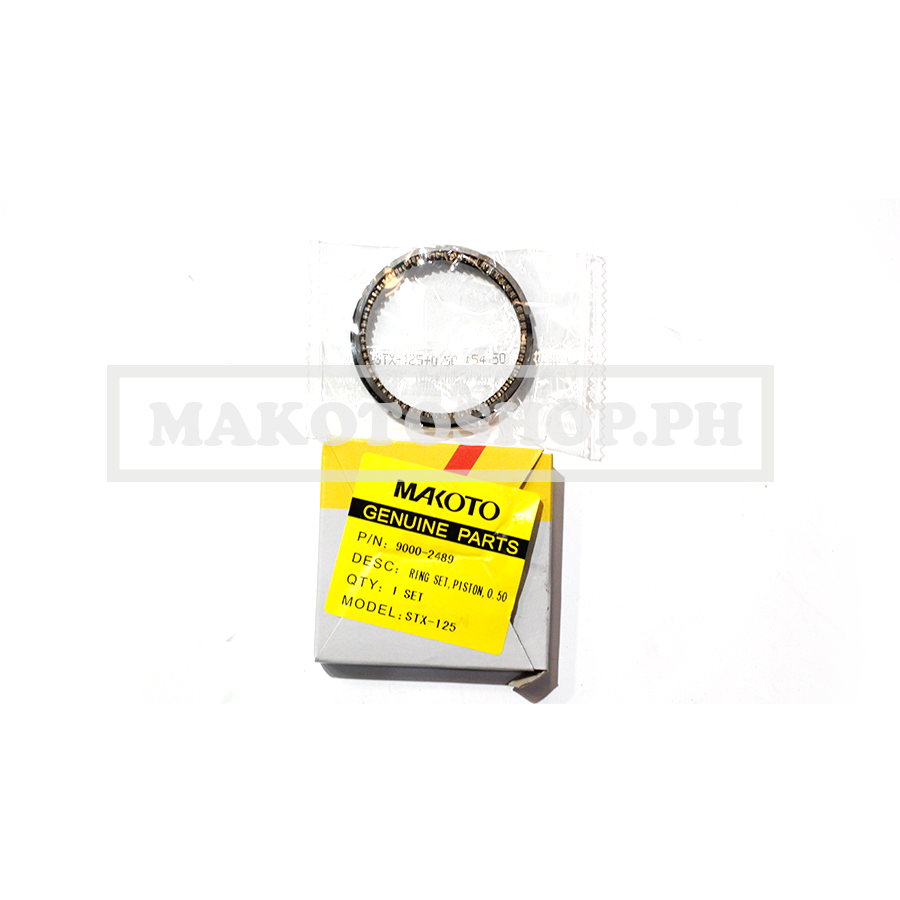 RING SET, PISTON, 0.50 (MK) (STX-125)