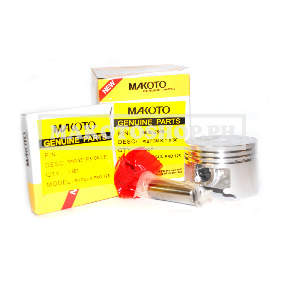 PISTON KIT, 0.50 (MK) (SHOGUN PRO 125)