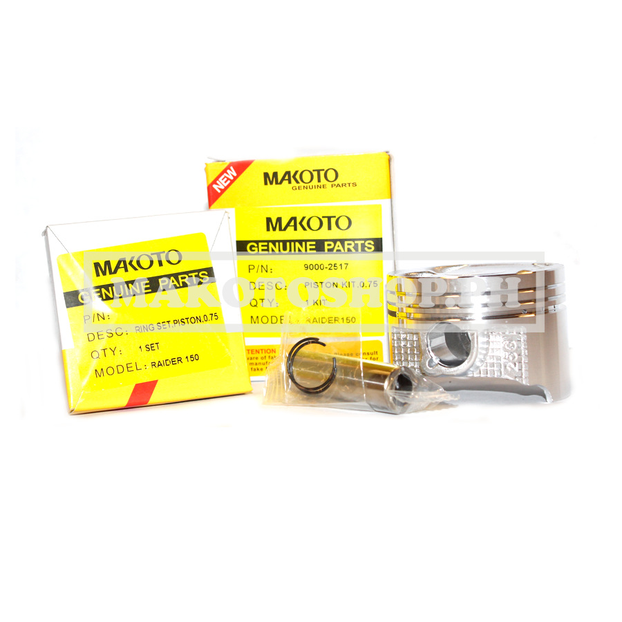 PISTON KIT, 0.75 (MK) (RAIDER 150)