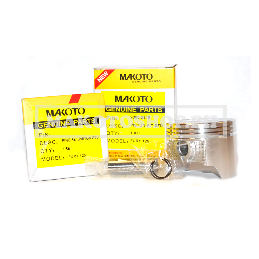 PISTON KIT, STD (MK) (FURY 125/ AURA NEXUS)