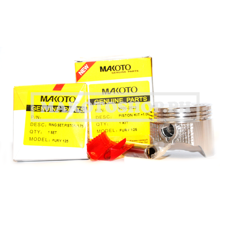 PISTON KIT, 1.00 (MK) (FURY 125/ AURA NEXUS)