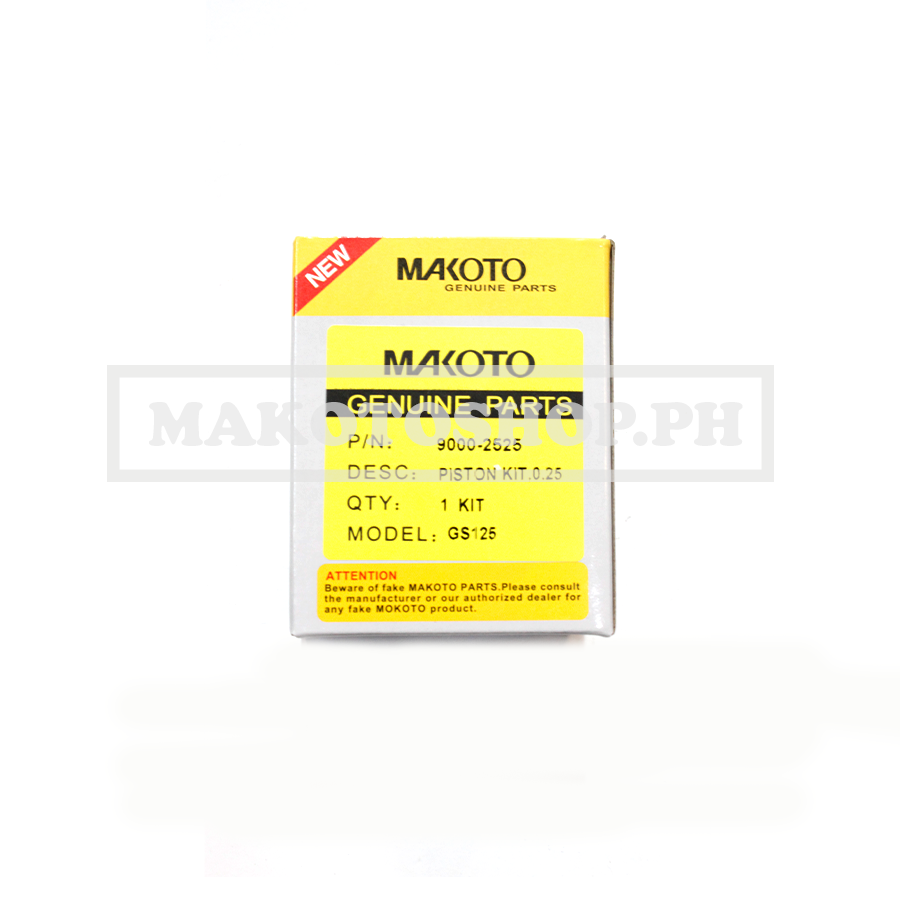 PISTON KIT, 0.25 (MK) (GS 125)