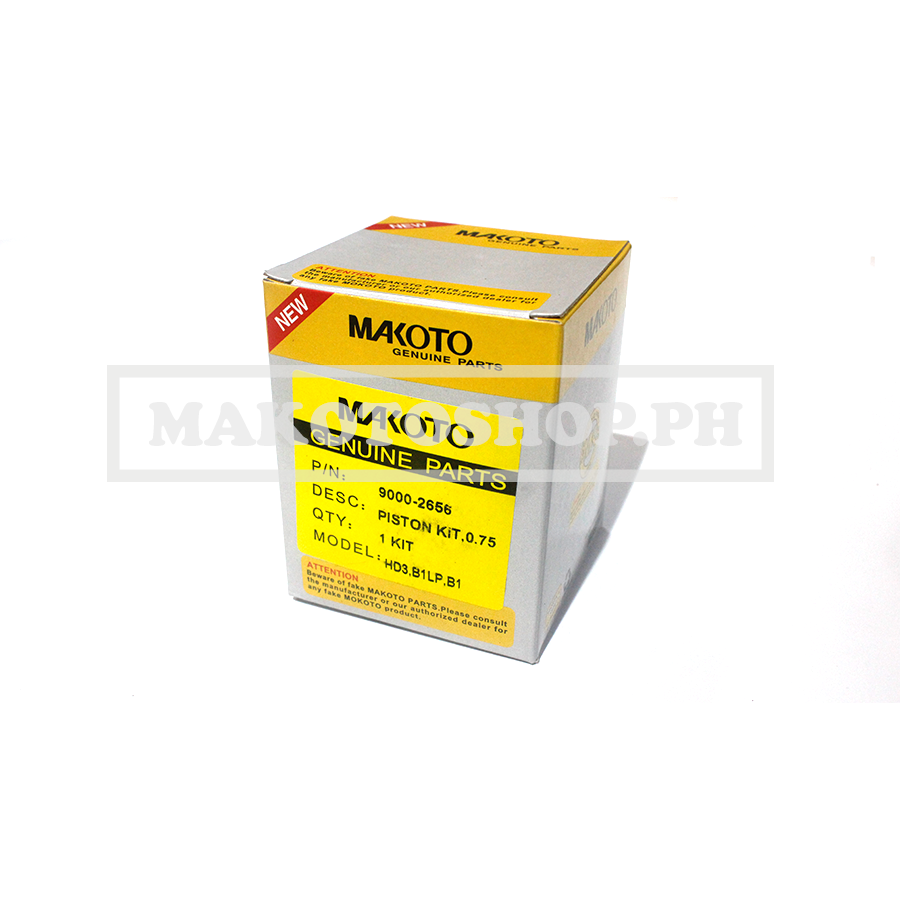 PISTON KIT, 0.75 (MK) (HD3, B1, B1LP)