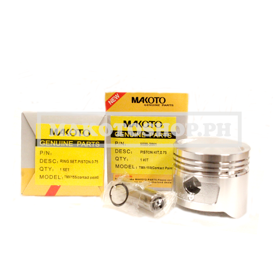 PISTON KIT, 0.75 (CONTACT TYPE) (TMX-155)