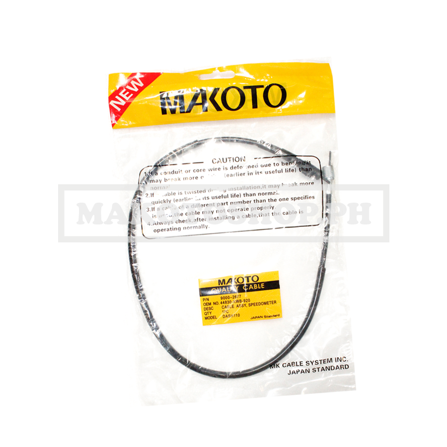 CABLE ASSY, SPEEDOMETER (MK) (DASH-110)