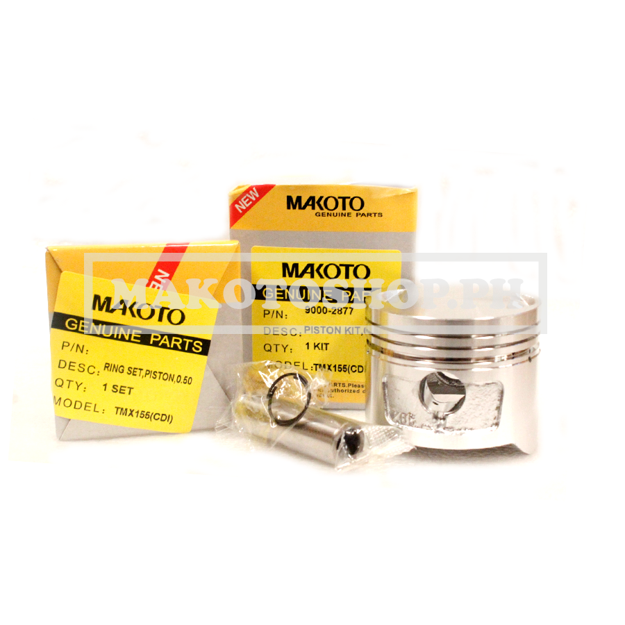 PISTON KIT, 0.50 (CDI TYPE) MK (TMX-155)