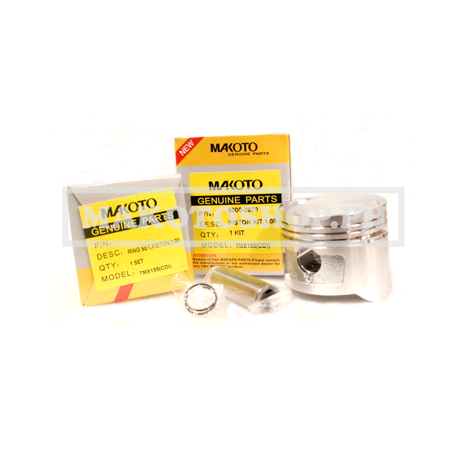 PISTON KIT, 1.00 (CDI TYPE) (TMX-155)
