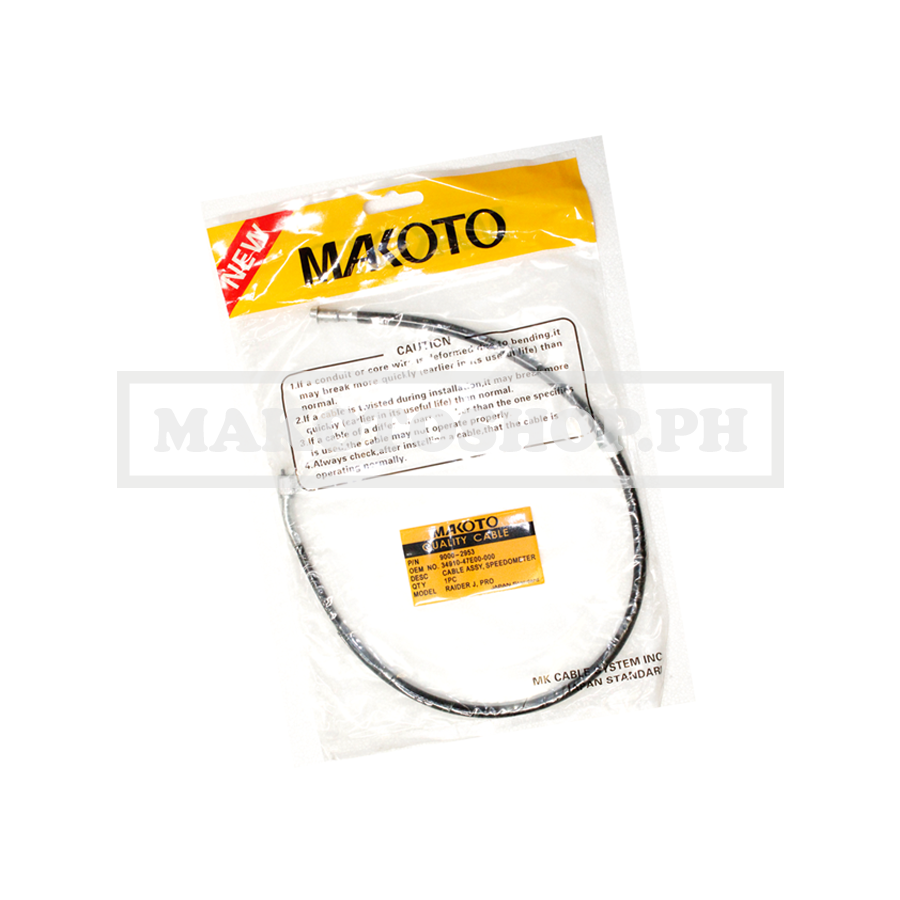 CABLE ASSY, SPEEDOMETER (MK) (RAIDER-J PRO)