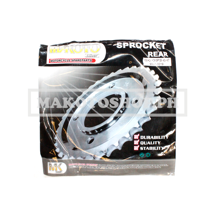 EMBLEM, COVER FR (BLACK) (JET-POWER 125)