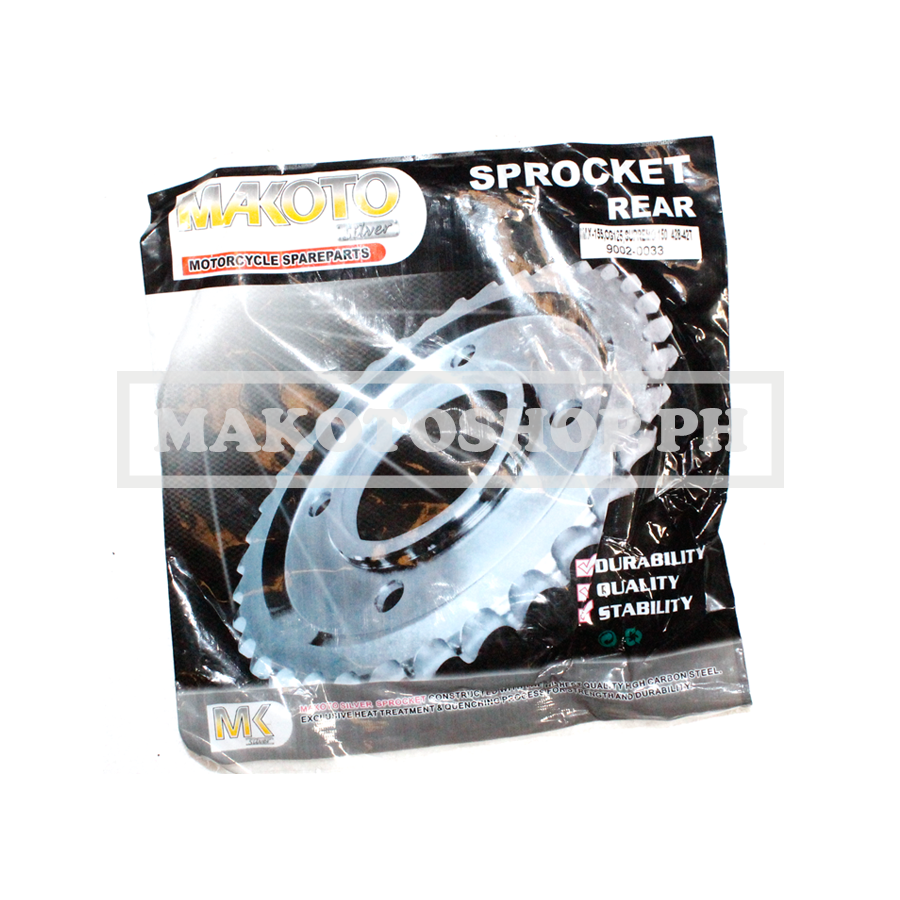 SPROCKET, REAR (42T) (MK-S) (TMX-155, CG125, SUPREMO 150, ROUSER135)