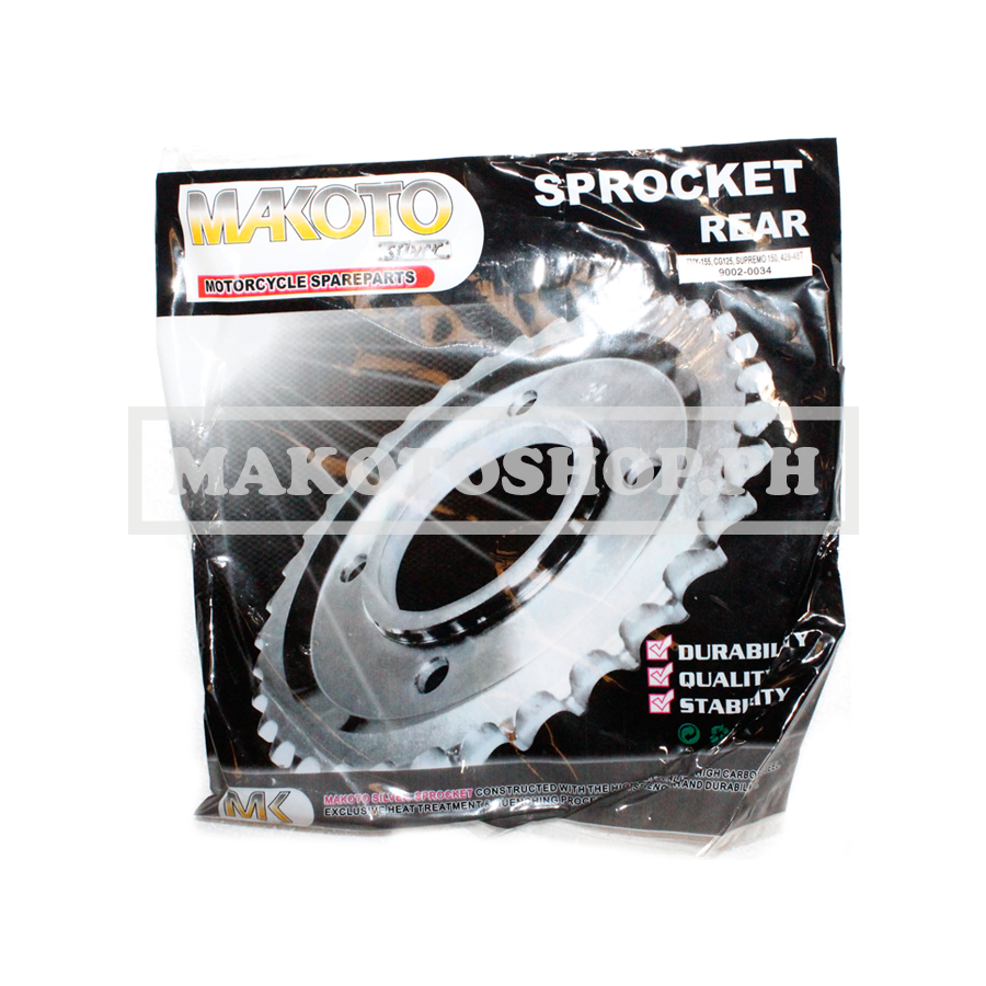 SPROCKET, REAR (48T) (MK-S) (TMX-155, CG125, SUPREMO 150, ROUSER135)