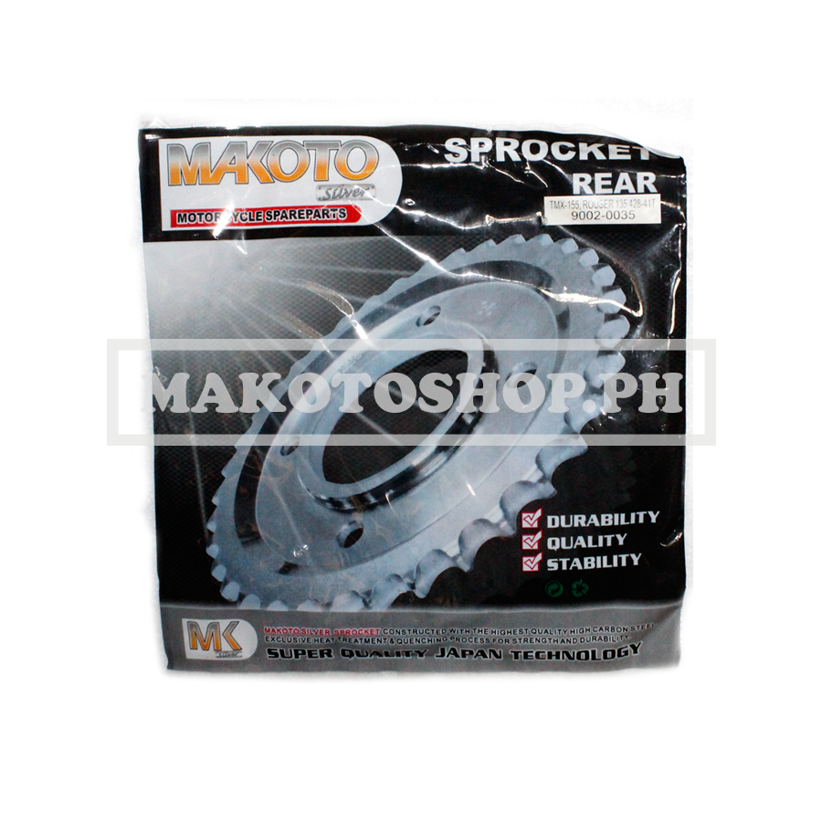 EMBLEM, COVER FR, LH A (BLACK) (JET-POWER 125)
