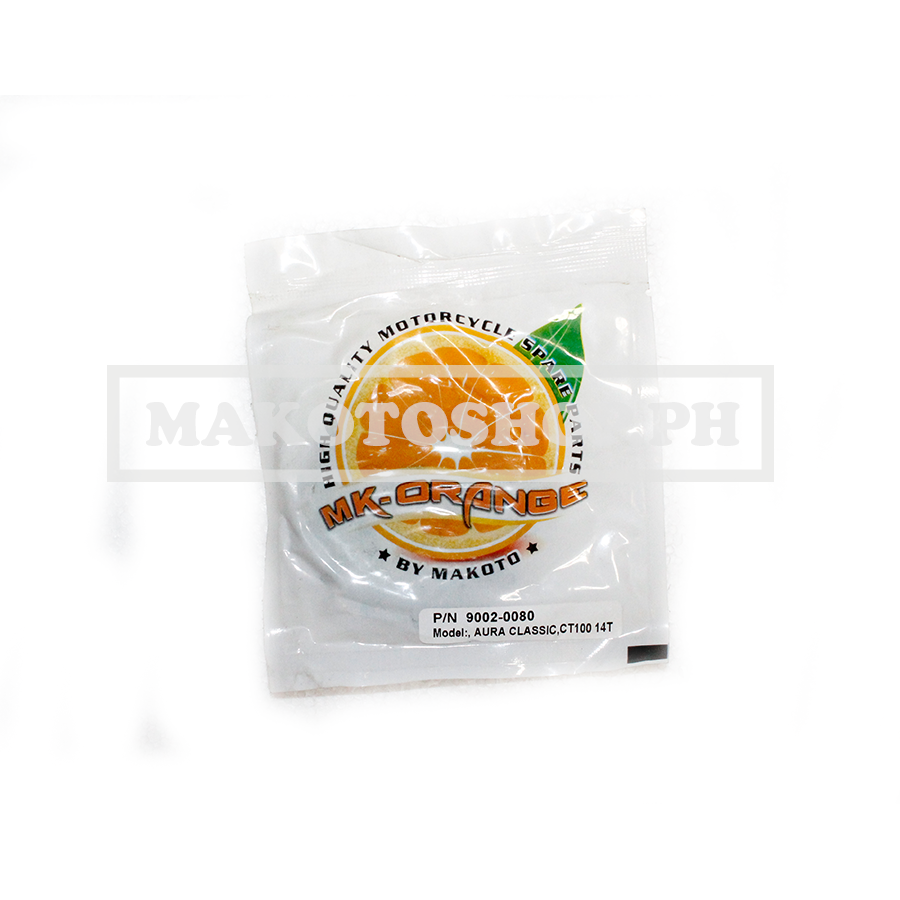 SPROCKET, ENGINE (14T) (MK-O) (AURA CLASSIC, CT100)