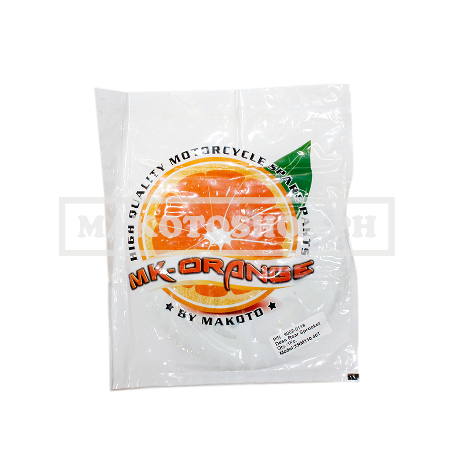 SPROCKET, REAR (40T) (MK-O) (XRM110)
