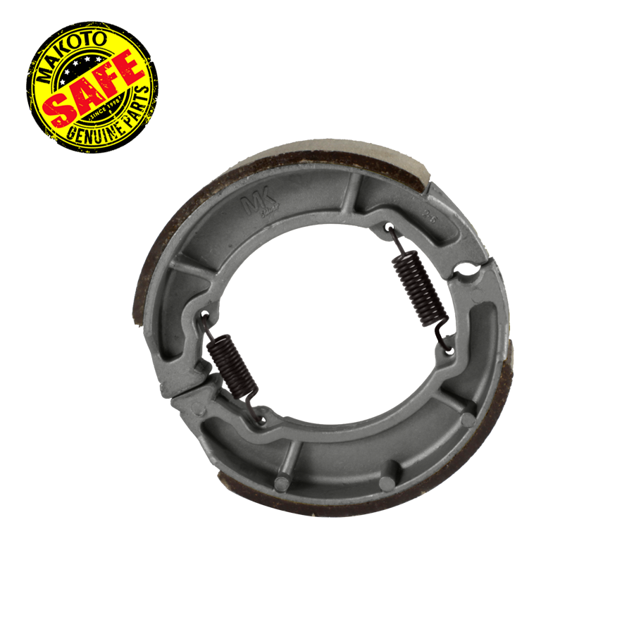 MK-Silver Brake Shoe, RR (RS100, DT125, YL2)