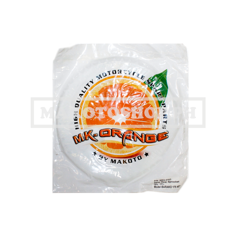 SPROCKET, REAR (48T) (MK-O) (BARAKO 175)