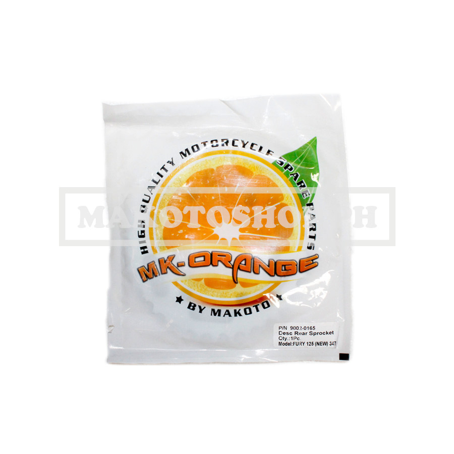 SPROCKET, REAR (34Tx428) (MK-O) (FURY 125 (NEW))