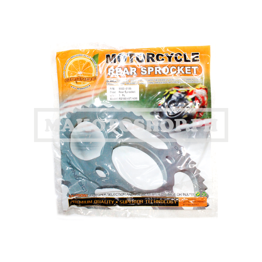 SPROCKET, REAR (40T) (MK-O) (RS100, YL2, CRYPTON)