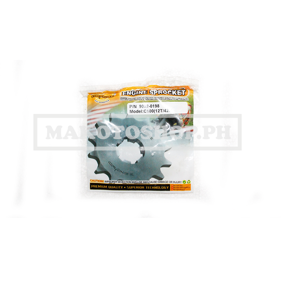 SPROCKET, ENGINE (12T) (MK-O) (C100, XRM110, ROUSER135)