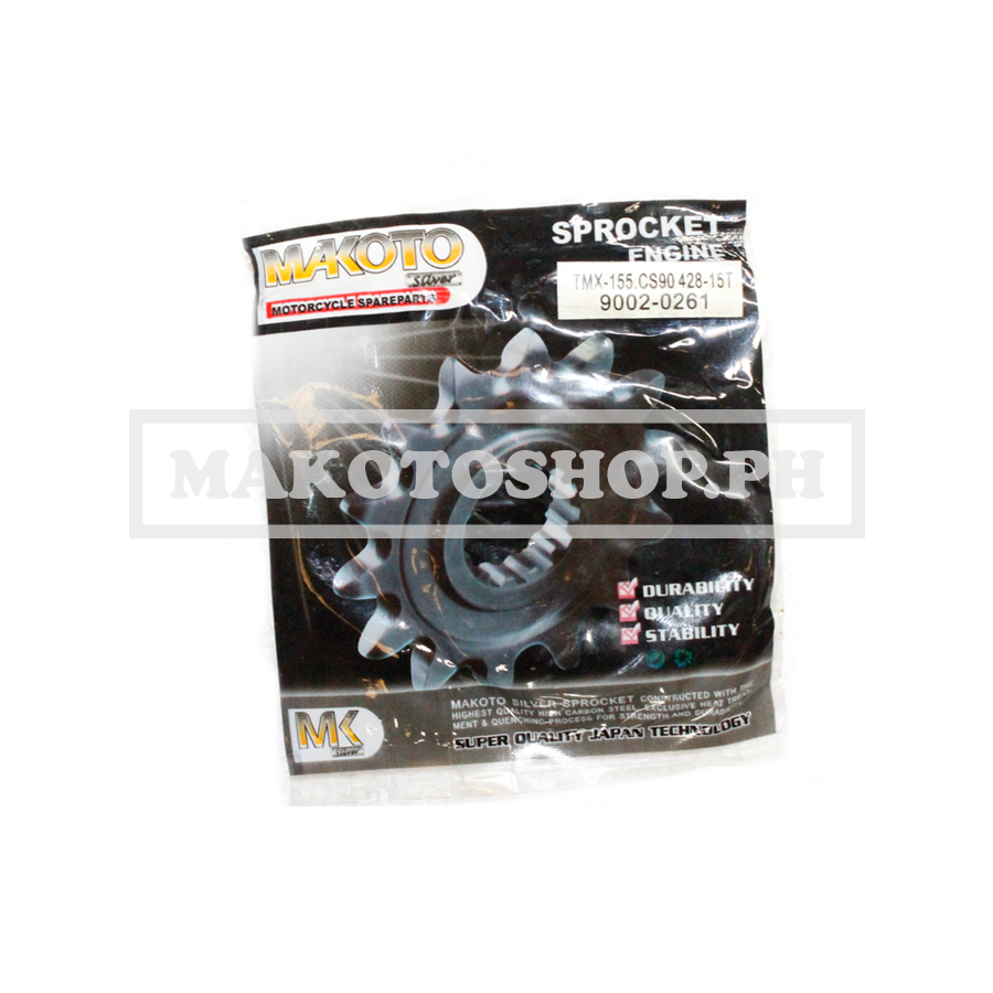 SPROCKET, ENGINE (15T) (MK-S) (TMX-155, CS90)