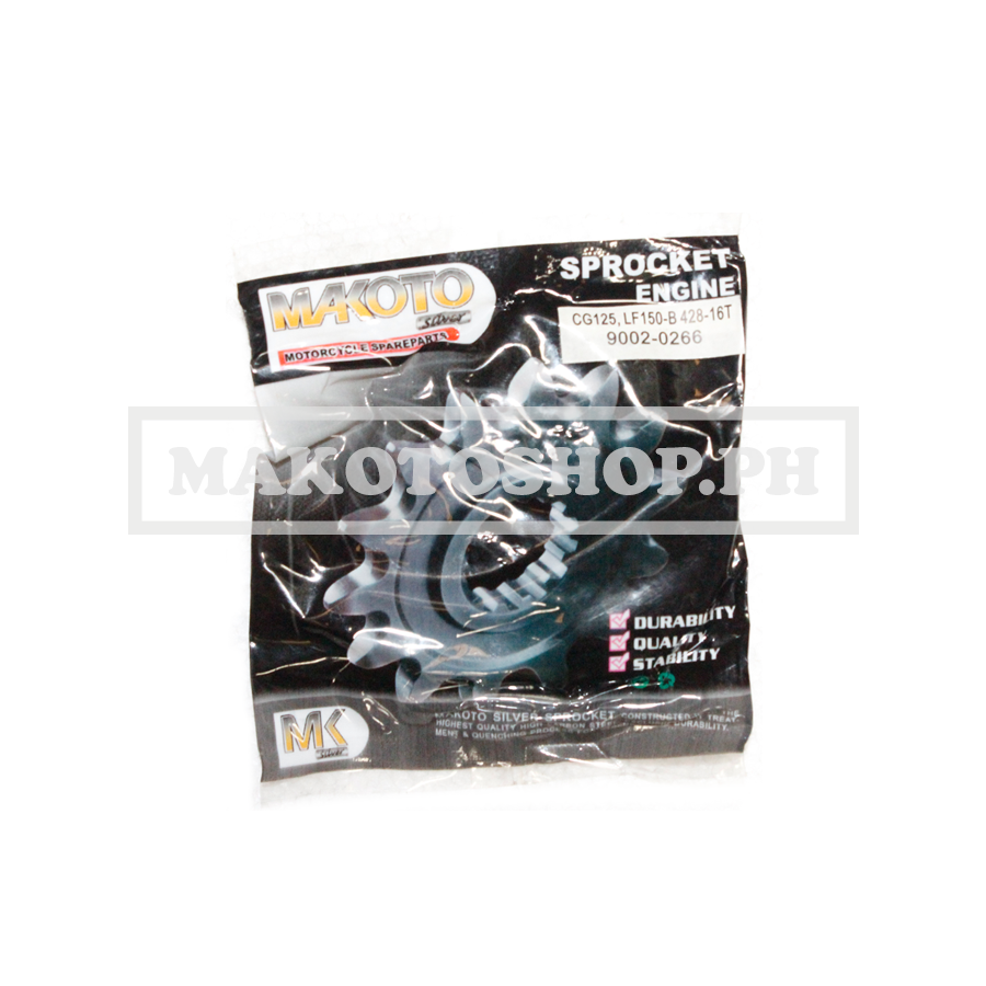 SPROCKET, ENGINE (16T) (MK-S) (CG125, LF150-B, Vperman)